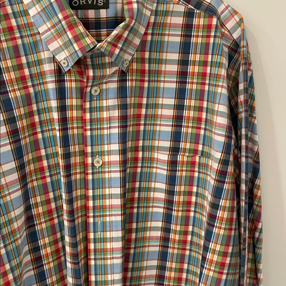 Orvis Plaid Button-Down Shirt - Picture 2 of 9